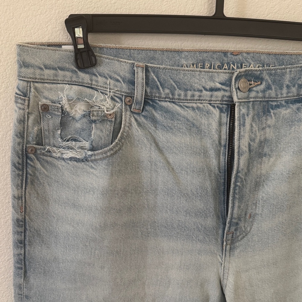 Size 18 American Eagle Outfitters Distressed Light Blue Skinny Jeans
